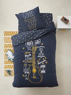 Parure Fourre de duvet + taie d'oreiller ROCK STAR Linge de maison et décoration-Parure Fourre de duvet + taie d'oreiller ROCK STAR