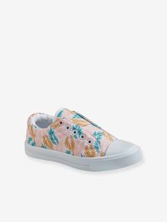 Baskets élastiquées fille en toile Baskets élastiquées fille en toile