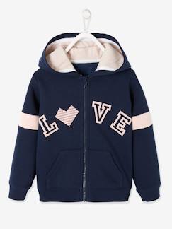 Mädchen Kapuzensweatjacke, bedruckt -Mädchen Kapuzensweatjacke, bedruckt
