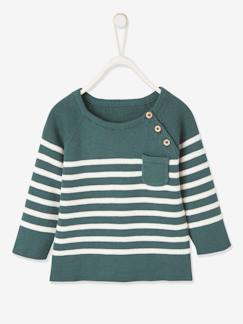 Pull marinière bébé -Pull marinière bébé
