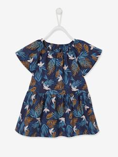 Robe imprimée bébé manches papillon Robe imprimée bébé manches papillon