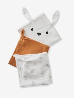 Bio-Kollektion: 3er-Pack Baby Wickeltücher -Bio-Kollektion: 3er-Pack Baby Wickeltücher