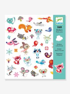 Spielzeug-Kunstaktivität-160 Sticker KLEINE FREUNDE DJECO