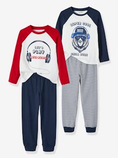 Lot de 2 pyjamas musique Garçon-Lot de 2 pyjamas musique