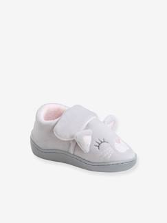 Chaussons esprit peluche bébé fille Chaussons esprit peluche bébé fille