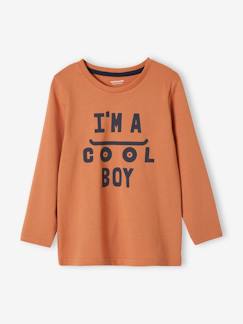 Shirt mit Aufschrift Junge-Shirt mit Aufschrift