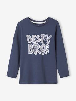 Shirt mit Aufschrift Junge-Shirt mit Aufschrift