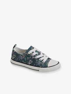 Mädchen Stoff-Sneakers mit Reißverschluss -Mädchen Stoff-Sneakers mit Reißverschluss