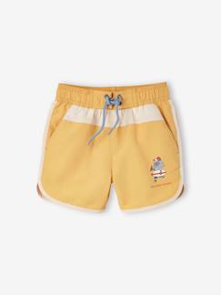 Zweifarbige Jungen Badeshorts -Zweifarbige Jungen Badeshorts