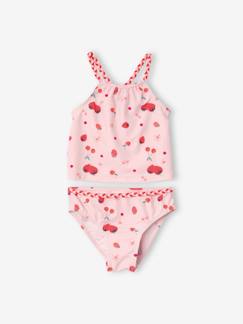 Maillot de bain 2 pièces imprimé fruits fille -Maillot de bain 2 pièces imprimé fruits fille