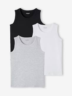 Lot de 3 débardeurs garçon Garçon-Lot de 3 débardeurs garçon