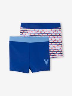 Lot de 2 boxers de bain imprimés garçon -Lot de 2 boxers de bain imprimés garçon