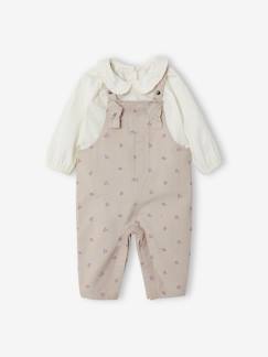Ensemble combinaison et blouse bébé Ensemble combinaison et blouse bébé