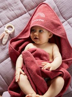 Babyartikel-Baby Kapuzenbadetuch & Waschhandschuh, personalisierbar