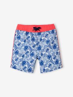 Jungen Badehose, Blätter-Print -Jungen Badehose, Blätter-Print