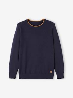 Jungen Feinstrick-Pullover -Jungen Feinstrick-Pullover