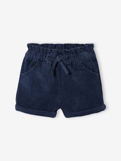 Baby-Shorts-Cord-Short für Baby-Mädchen