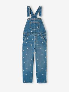 Mädchen Jeans-Latzhose mit weitem Bein -Mädchen Jeans-Latzhose mit weitem Bein