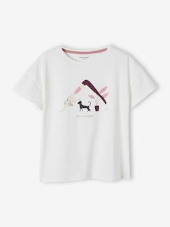 Mädchen Sport-Shirt mit Yoga-Motiv -Mädchen Sport-Shirt mit Yoga-Motiv