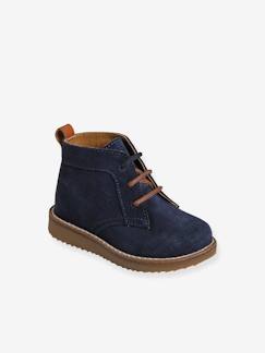 Bottines lacées cuir bébé -Bottines lacées cuir bébé