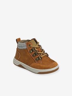 Bottines bébé garçon lacets + glissière -Bottines bébé garçon lacets + glissière