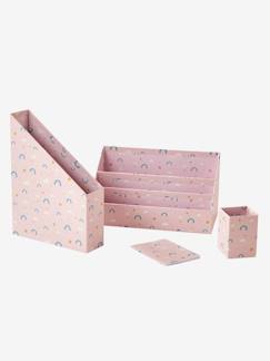 Set rangement bureau Arc-en-ciel Coin bureau-Set rangement bureau Arc-en-ciel
