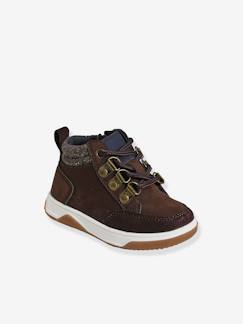 Bottines bébé garçon lacets + glissière -Bottines bébé garçon lacets + glissière