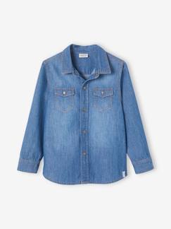 Jungen Jeanshemd, Brushed-Effekt -Jungen Jeanshemd, Brushed-Effekt
