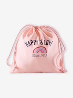 Sac à goûter pochette motif arc en ciel fille Sac à goûter pochette motif arc en ciel fille