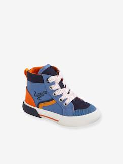 Baby High-Sneakers mit Schnürung & Reissverschluss -Baby High-Sneakers mit Schnürung & Reissverschluss