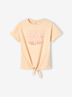 Mädchen Sport-T-Shirt, Knoten -Mädchen Sport-T-Shirt, Knoten