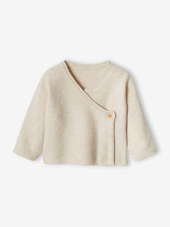 Brassière bébé en coton et laine -Brassière bébé en coton et laine