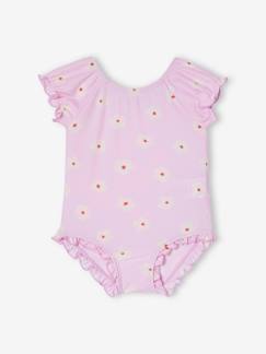 Maillot de bain 1 pièce bébé fille fleurs -Maillot de bain 1 pièce bébé fille fleurs