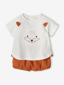 Festliches Baby-Set: T-Shirt & Shorts Baby-Shorts-Festliches Baby-Set: T-Shirt & Shorts