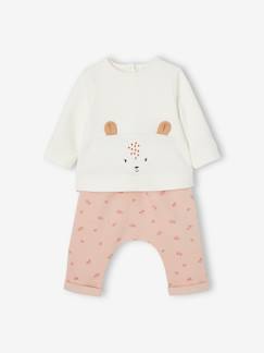 Ensemble bébé naissance sweat frimousse + pantalon -Ensemble bébé naissance sweat frimousse + pantalon