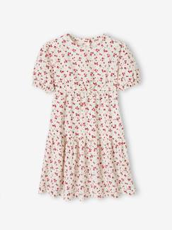 Mädchen Kleid mit 3/4-Ärmeln -Mädchen Kleid mit 3/4-Ärmeln