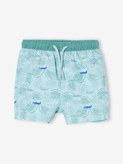 Short de bain imprimé bébé garçon -Short de bain imprimé bébé garçon