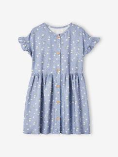 Mädchen Kleid, Blumen -Mädchen Kleid, Blumen