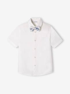 Ensemble de cérémonie chemise et noeud papillon garçon Garçon-Ensemble de cérémonie chemise et noeud papillon garçon