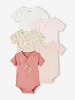 5er-Pack Baby Wickelbodys Oeko-Tex Baby-Body-5er-Pack Baby Wickelbodys Oeko-Tex