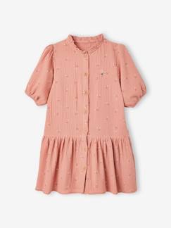 Mädchen Kleid mit 3/4-Ärmeln -Mädchen Kleid mit 3/4-Ärmeln