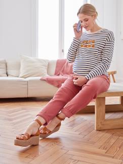 Umstandshose aus Baumwoll-Musselin -Umstandshose aus Baumwoll-Musselin
