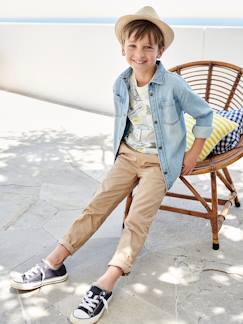 Jungen Chinohose mit Dehnbund -Jungen Chinohose mit Dehnbund