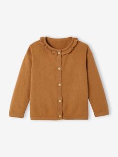 Cardigan bébé avec col -Cardigan bébé avec col