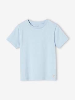 T-shirt couleur garçon manches courtes -T-shirt couleur garçon manches courtes