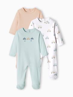 Lot de 3 dors-bien basic bébé en interlock BASICS -Lot de 3 dors-bien basic bébé en interlock BASICS