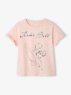 T-shirt fille manches courtes volantées Disney® Fée Clochette -T-shirt fille manches courtes volantées Disney® Fée Clochette