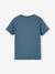 T-shirt couleur garçon manches courtes blanc+bleu+bordeaux+mandarine+marine+sauge+turquoise 