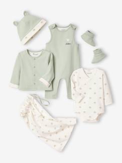 Kit naissance 5 pièces personnalisable + pochon -Kit naissance 5 pièces personnalisable + pochon