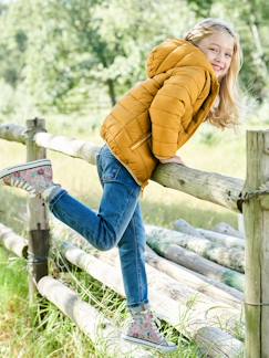 Wendbare Mädchen Light-Steppjacke, Kapuze -Wendbare Mädchen Light-Steppjacke, Kapuze